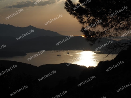 Sonnenuntergang ?ber Portoferraio