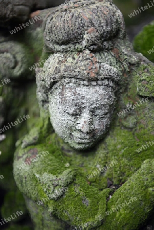 Traditionelle Figuren stehen im Garten von Ban Phor Linag Meuns Terracota Art zum Verkauf bereit dies im Terracota Garden in Chiang Mai im norden von Thailand in Suedostasien.