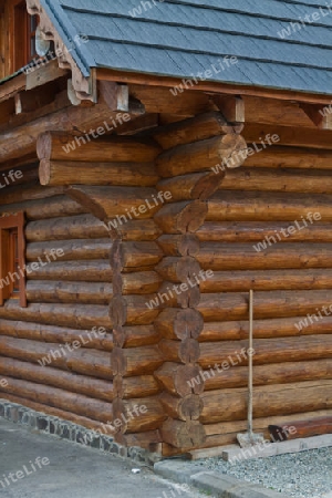 Holzhaus - Traditionelle Bauweise Slowakei