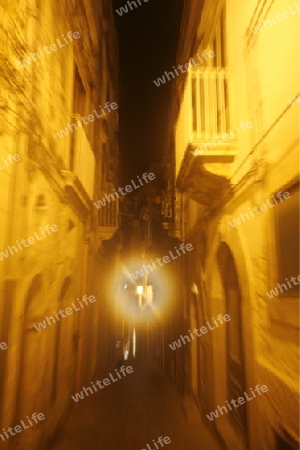 the old Town of Siracusa in Sicily in south Italy in Europe.