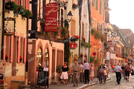  the Village of Turckheim in the province of Alsace in France in Europe