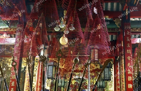 Ein traditioneller Tempel in der Stadt Cantho im Mekong Delta im sueden von Vietnam in Suedostasien.  