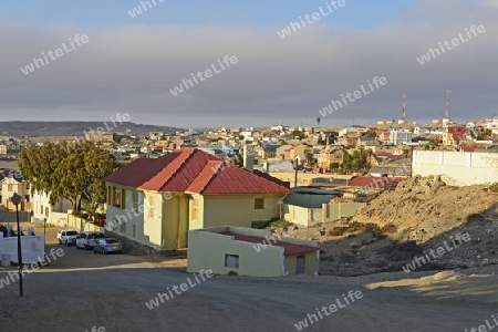  Blick von der Felsenkirche   ?ber L?deritz, Namibia, Afrika