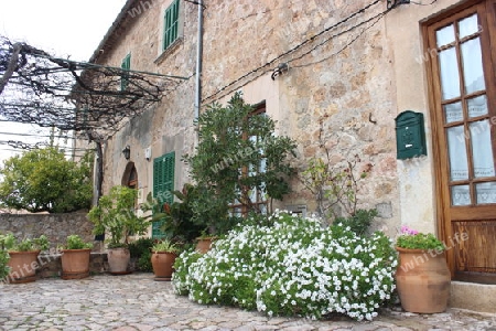 Mediterrane Terrasse in Valldemossa