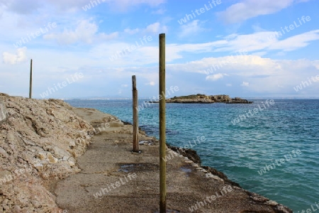 Cala Comtessa, felsige K?ste auf Mallorca