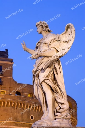 Rom - Engel - Statue von der Engelsbr?cke