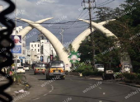 Stadt, Mombasa, Sto?z?hne, Elefant, Elefanten, Hauptstra?e, Kunst