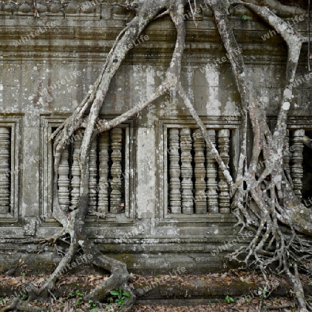 The Tempel Ruin of  Beng Mealea 32 Km north of in the Temple City of Angkor near the City of Siem Riep in the west of Cambodia.