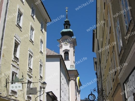 Gesch?ftsh?user und Kirche in Salzburg