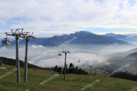 Dem Nebel entfliehen