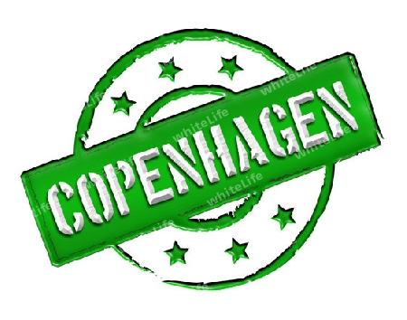 Sign and stamp for your presentation, for websites and many more named Copenhagen