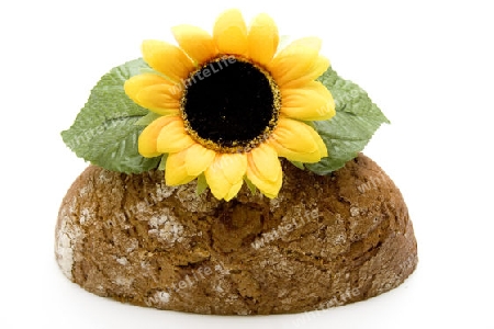 Krustenbrot mit Sonnenblume