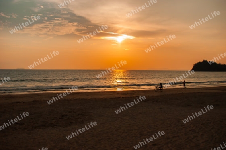 Sonnenuntergang am Meer