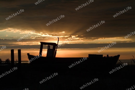 Abend an der Ostsee