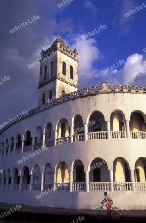 the mosque in the city of Moroni in the Island of  Comoros in the Indian Ocean in Africa   