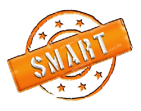 Sign, symbol, stamp or icon for your presentation, for websites and many more named SMART