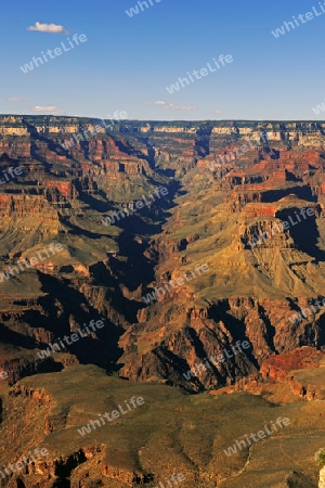 Sonnenuntergang Yavapai Point, Grand Canyon South Rim, Sued Rand, Arizona, Suedwesten, USA