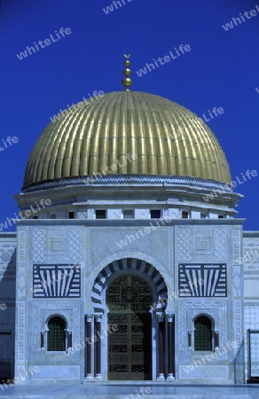 Afrika, Tunesien, Monastir
Das Bourguiba Mausoleum in der Kuestenstadt Monastir in Central Tunesien. (URS FLUEELER)






