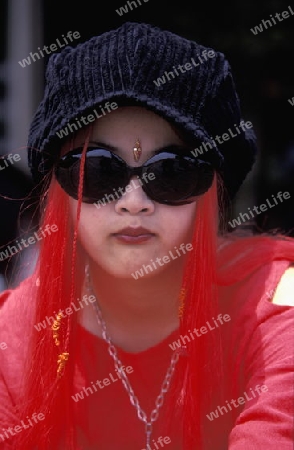 the revolucionary Rainbowkids in a squre in the City centre of Tokyo in Japan in Asia,



