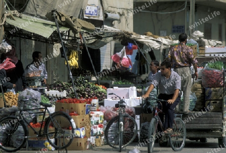 Der Markt in Deir ez Zur an der Grenze zu Irak im Osten von Syrien.