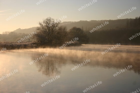 Winterlandschaft an der Ruhr