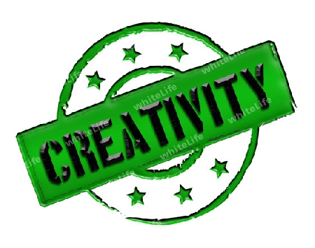 creativity - sign or symbol for presentations, web, flyers,...