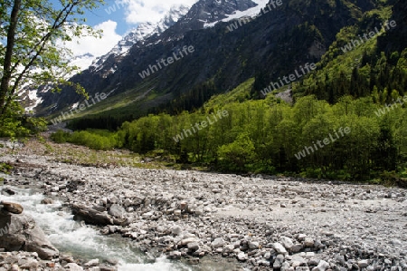 Floitengrund, Zillertal, Oesterreich