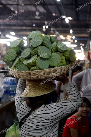 The Market in the old City of Siem Riep neat the Ankro Wat Temples in the west of Cambodia.