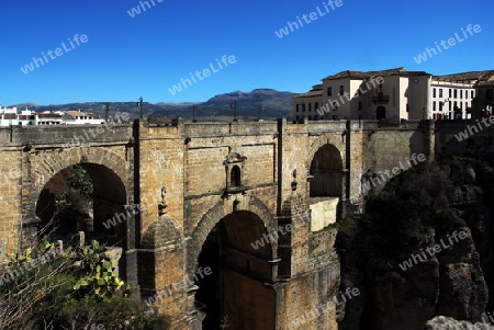 Historische Br?cke in Ronda/Andalusien