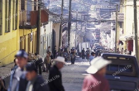 the old town of the city Copan in Honduras in Central America,