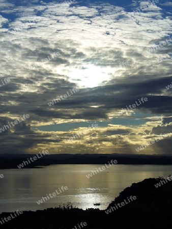 Sonnenuntergang in Paihia - Neuseeland