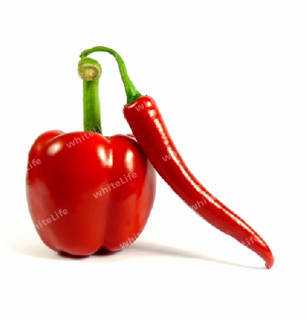 Paprika und Peperoni