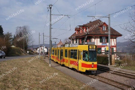 Basler Tram in Frankreich