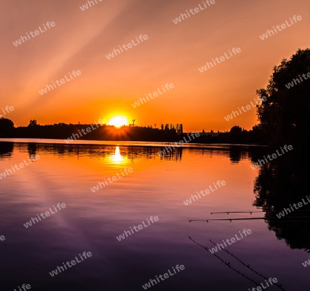 Sonnenuntergang am Strand