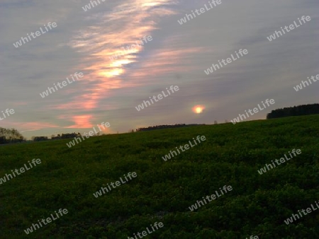 Natursch?ner Abendhimmel