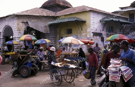 Die Altstadt von Stone Town  oder Zanzibar Town der Hauptstadt der Insel Sansibar im Indischen Ozean in Tansania in Ostafrika..  (Urs Flueeler)