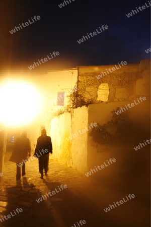 Afrika, Tunesien, Tunis, Sidi Bou Said, Altstadt, 
