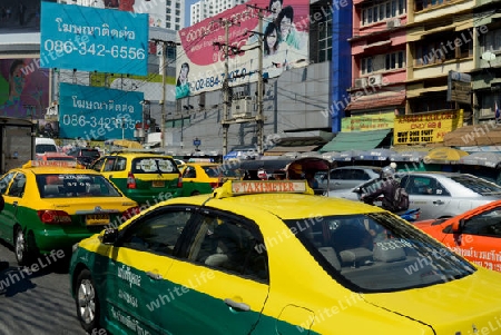 The City centre of Bangkok naer the Siam Square in the capital of Thailand in Souteastasia.