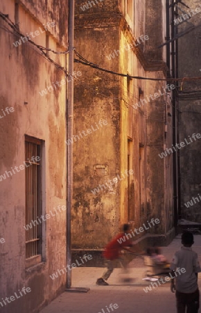 Die Altstadt von Stone Town  oder Zanzibar Town der Hauptstadt der Insel Sansibar im Indischen Ozean in Tansania in Ostafrika.. 