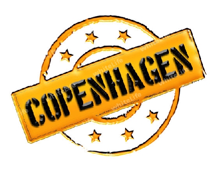 Sign and stamp for your presentation, for websites and many more named Copenhagen