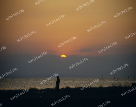 Sonnenuntergang in Griechenland