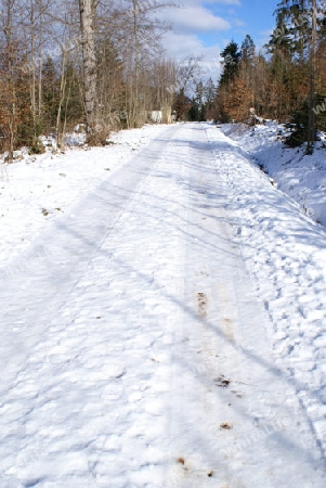 Schneeweg