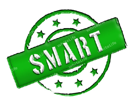 Sign, symbol, stamp or icon for your presentation, for websites and many more named SMART