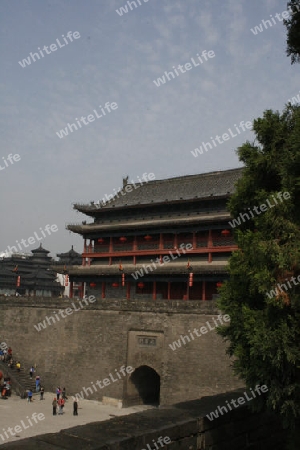 Altstadt von Xian, Stadtmauer und Suedtor