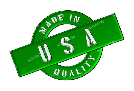 Made in America - Quality seal for your website, web, presentation