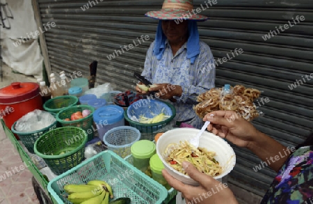 a thai food restaurant in Banglamphu in the city of Bangkok in Thailand in Suedostasien.