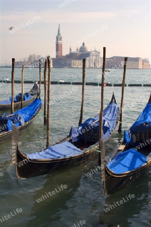 Venedig - Gondola und San Girogio Kirche