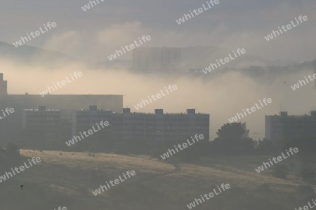 Nebel in der Stadt