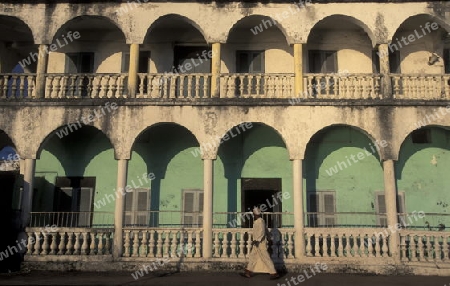 the mosque in the city of Moroni in the Island of  Comoros in the Indian Ocean in Africa   