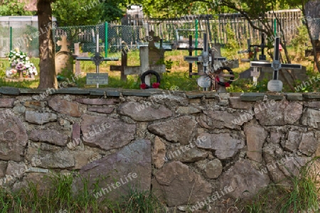 Friedhof Vlkolinec - UNESCO Welterbe in der Slowakei